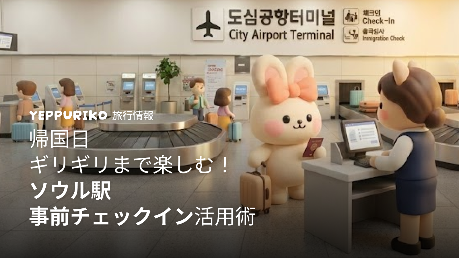 🏢 ソウル駅都心空港ターミナルって?