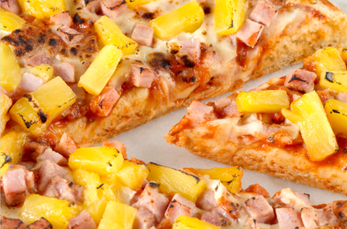 🍕 7. パイナップルピザ(파인애플 피자)