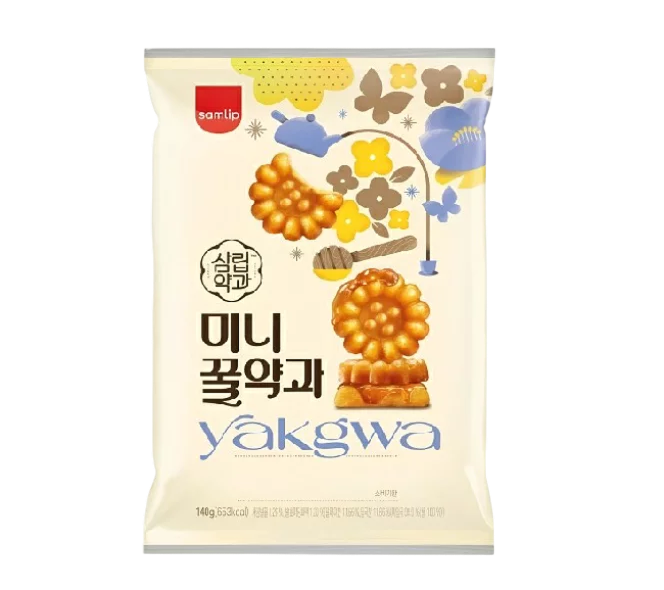 🥈 2位:薬菓(ヤッカ)― 韓国伝統菓子の再評価