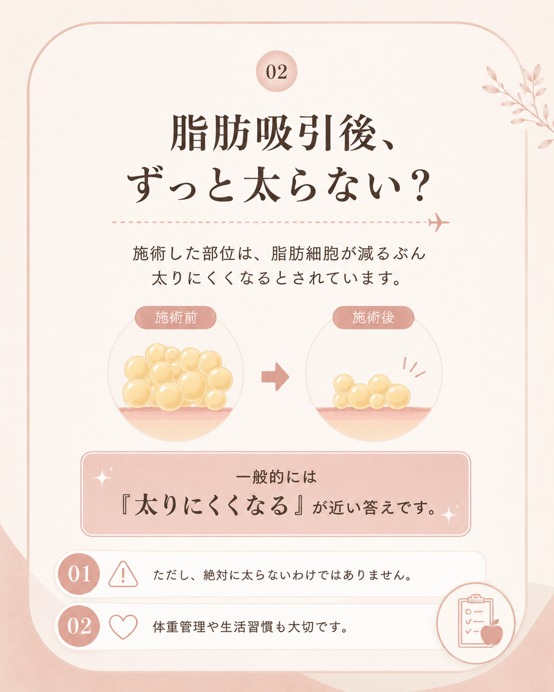 脂肪細胞が減ることで何が変わるのか