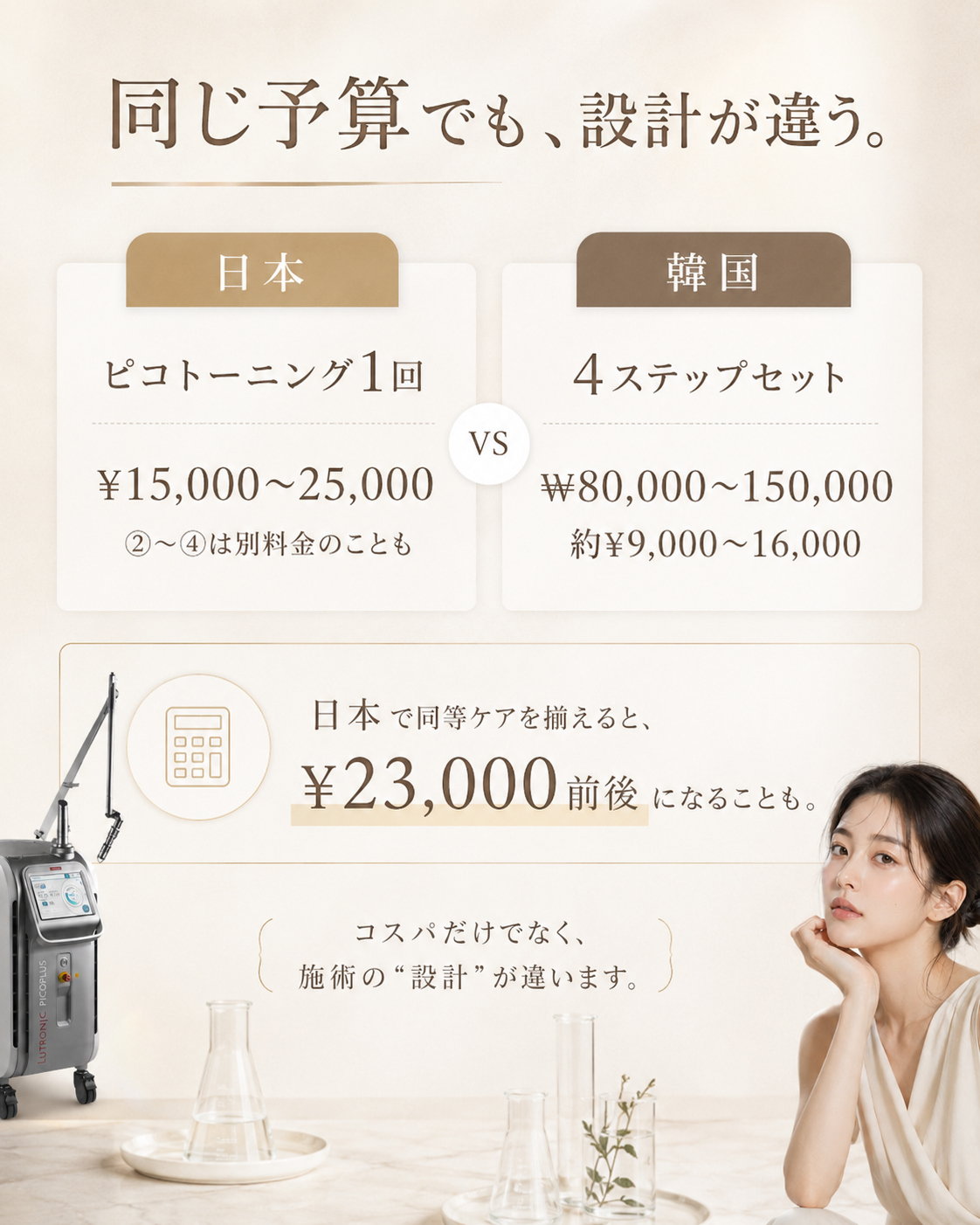 💰 価格を並べてみると、構造的にお得