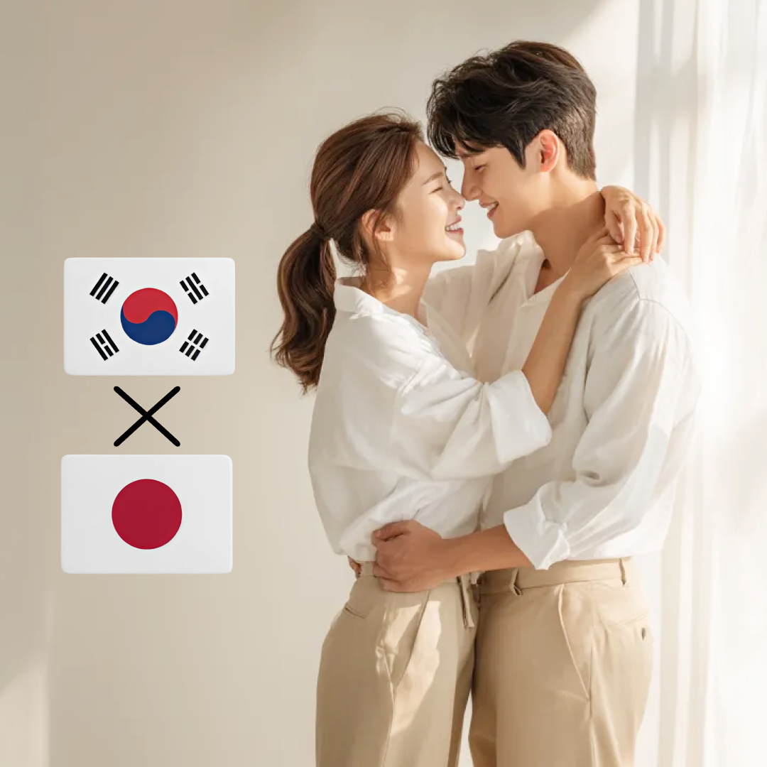 韓国人男性×日本人女性の結婚増加!2024年最新データと背