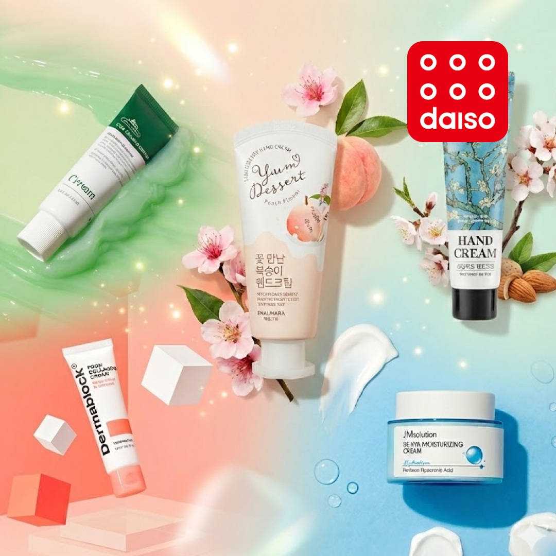 韓国ダイソー保湿クリーム5選!冬の乾燥対策に最適