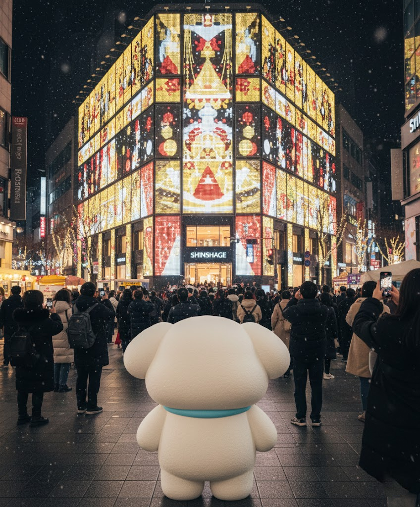 【韓国のイルミネーション】見てきたよ〜！