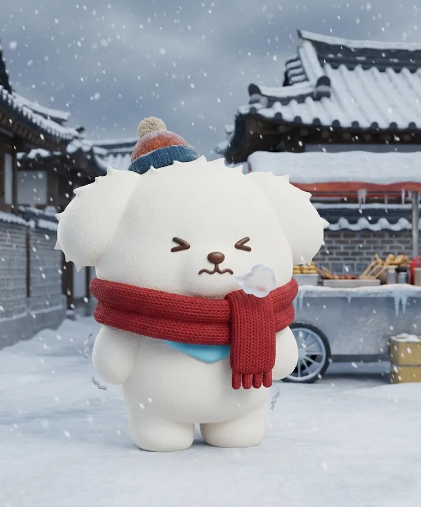 韓国の冬、 寒さよりも「乾燥」で疲れることが多かったです