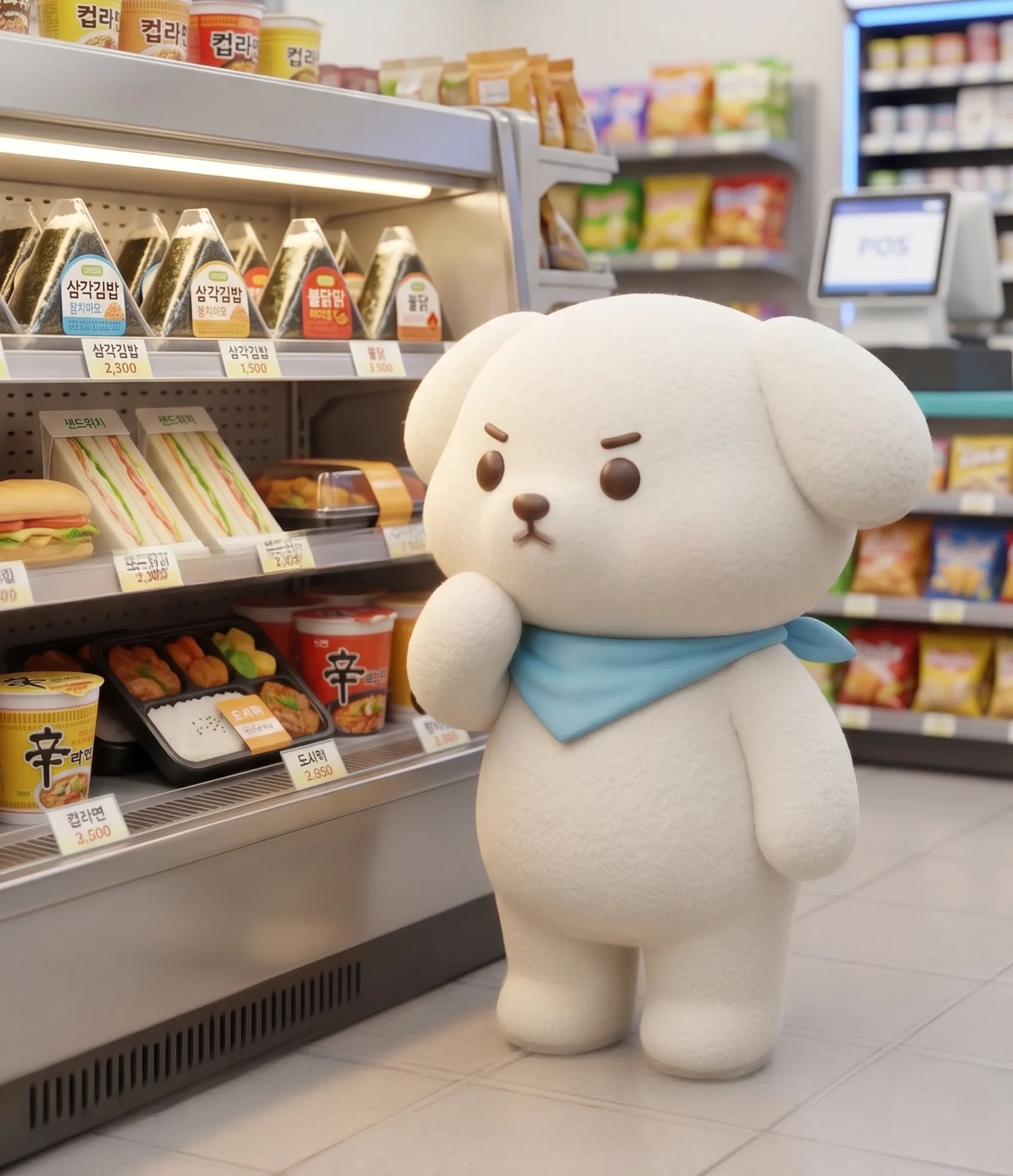 韓国のコンビニ、つい長居してしまう🐶