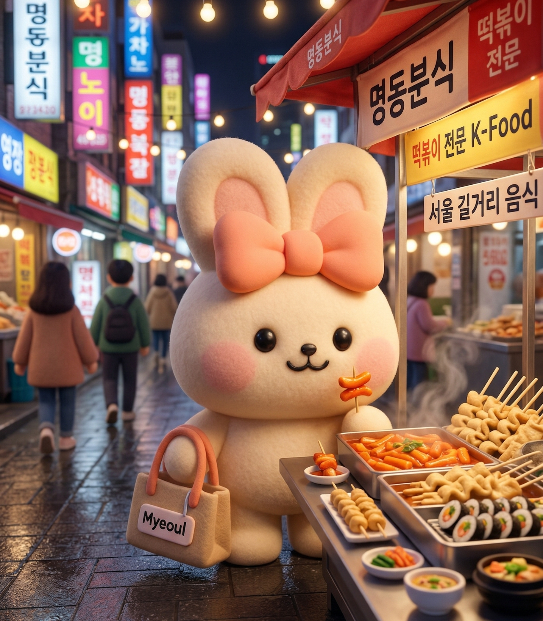 明洞（ミョンドン）の屋台、買うときに少し安心なこと