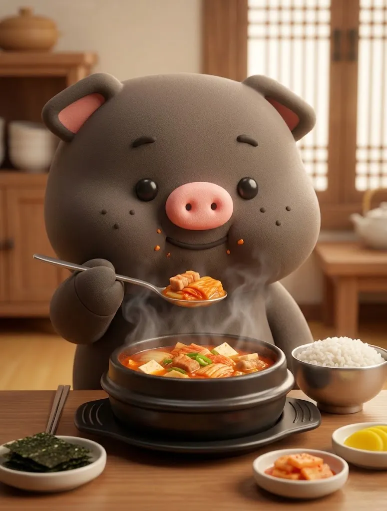 韓国で平日のお昼、 一番よく見るメニューは正直これだと思う。