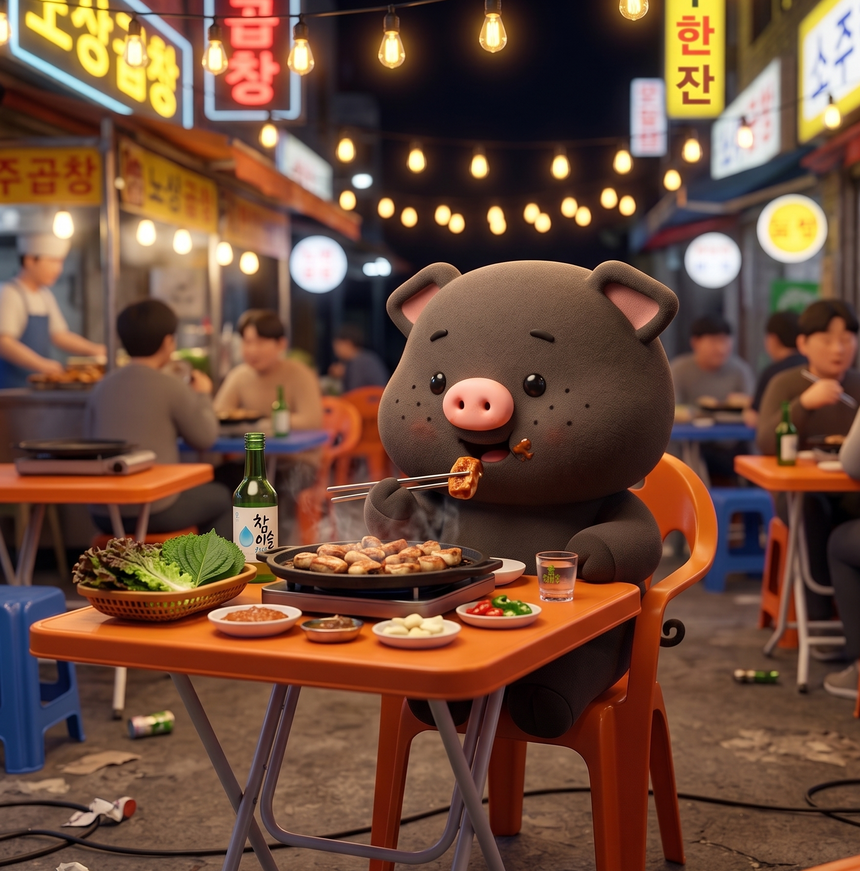 韓国、結局ゴプチャンでテンション上がる