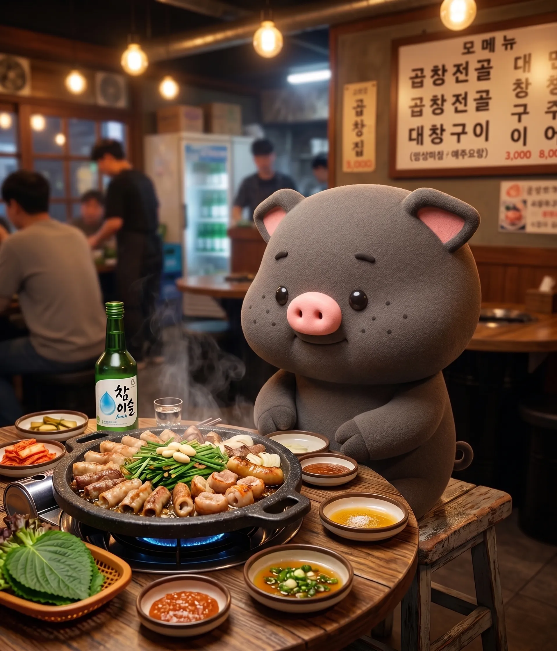 韓国のゴプチャン、最初ちょっとびびる