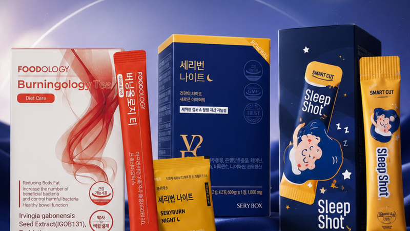 3 Suplemen Diet Malam Pilihan|Kenapa "Segelas Sebelum Tidur" Jadi Kebiasaan Baru di Korea【Edisi 2026】