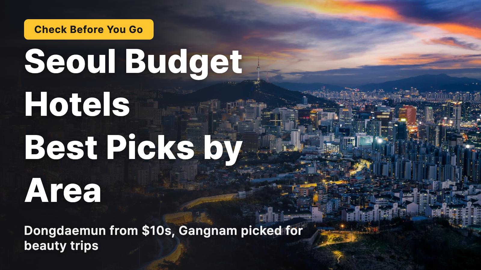 The Best Budget Hotels in Seoul by Area