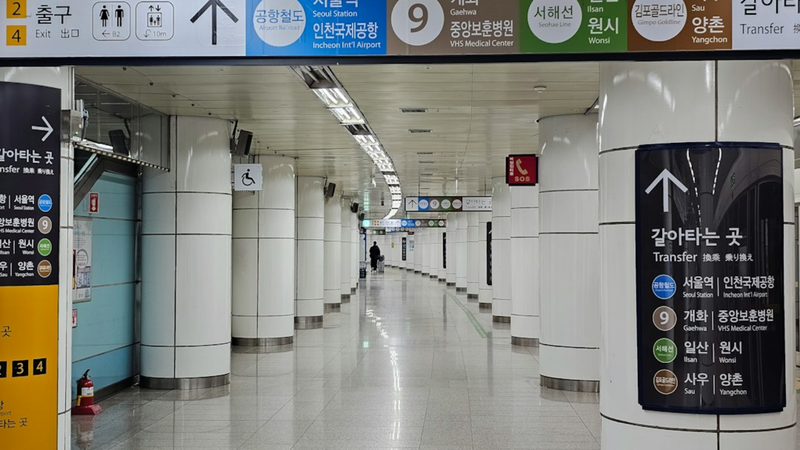 Seoul Station Lotte Mart सामान रखने की सुविधा 3 घंटे मुफ़्त! Myeongdong लॉकर भी