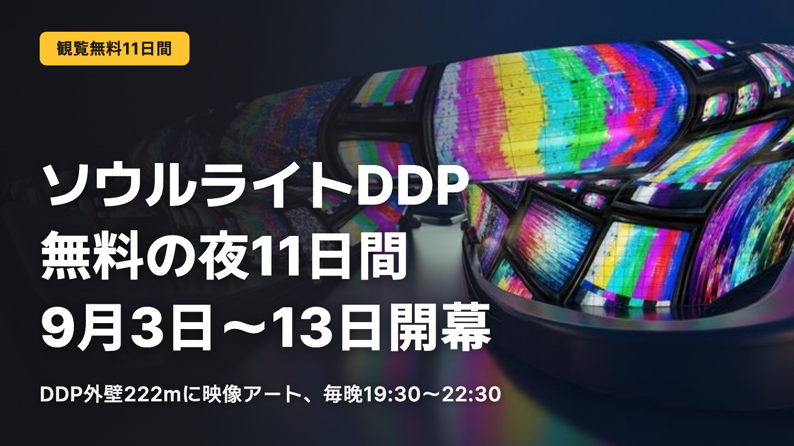 ソウルライトDDP 無料の夜11日間