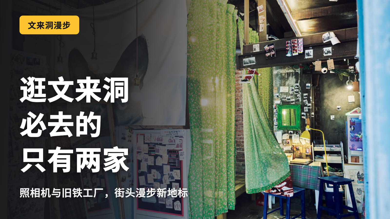 文来洞，只需打卡这两家店