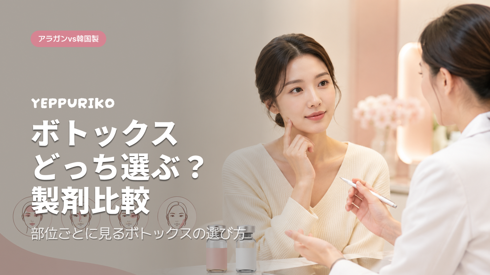 韓国ボトックス、アラガンと韓国製の違いで大事なのは「医師」でした