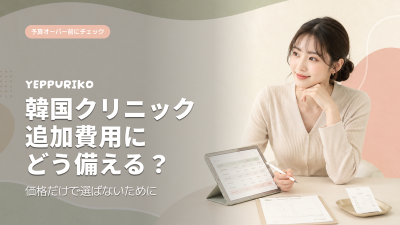 韓国クリニック、予算が3倍になって帰ってきた話