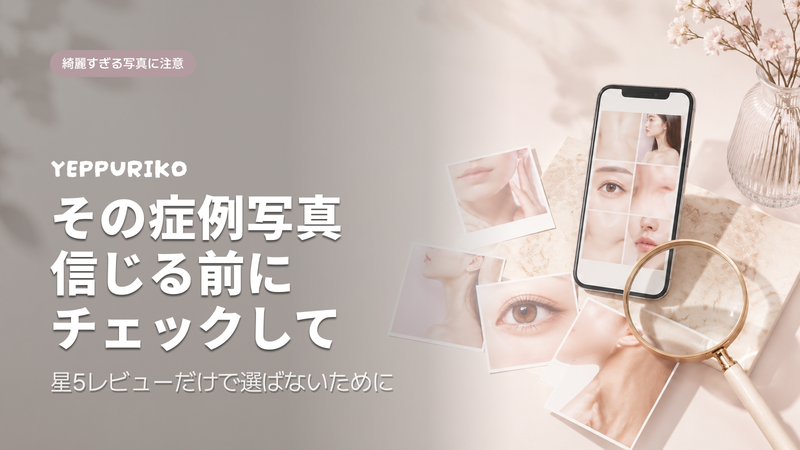 韓国クリニックの症例写真、そのまま信じていませんか?