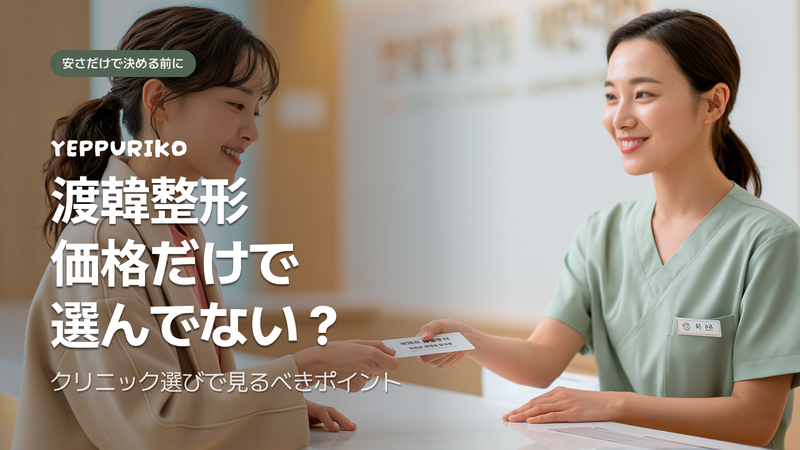 渡韓整形で失敗しないための3つの鉄則【2026年版】